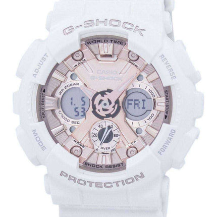 Casio G-Shock Resistente agli urti World Time Analog Digital GMA-S120MF-7A2 GMAS120MF-7A2 Orologio da donna