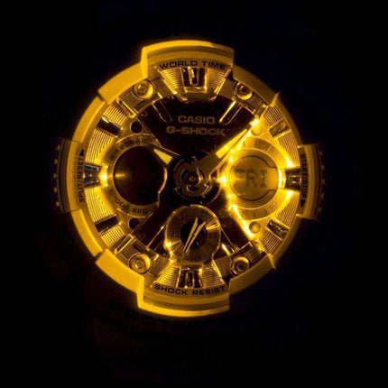 Casio G-Shock Resistente agli urti World Time Analog Digital GMA-S120MF-7A2 GMAS120MF-7A2 Orologio da donna