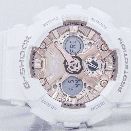 Casio G-Shock Resistente agli urti World Time Analog Digital GMA-S120MF-7A2 GMAS120MF-7A2 Orologio da donna