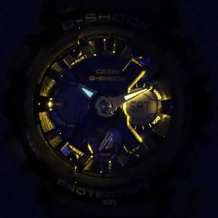Orologio da donna Casio G-Shock grigio traslucido analogico digitale al quarzo GMA-S120TB-8A 200M