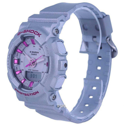 Orologio Casio G-Shock analogico digitale quadrante grigio quarzo GMA-S130NP-8A GMAS130NP-8 200M orologio da donna