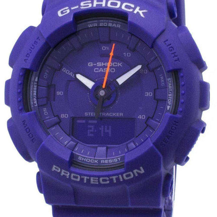 Casio G-Shock S Series GMA-S130VC-2A GMAS130VC-2A Illuminatore Step Tracker Analog Digital 200M Orologio da donna