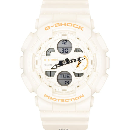 Orologio da donna Casio G-Shock analogico digitale in resina a base biologica con quadrante color crema al quarzo GMA-S140-7A 200M
