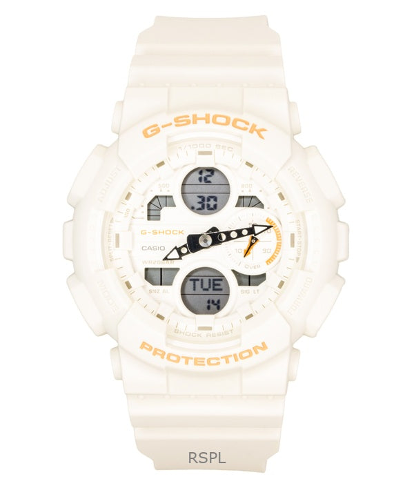 Orologio da donna Casio G-Shock analogico digitale in resina a base biologica con quadrante color crema al quarzo GMA-S140-7A 200M