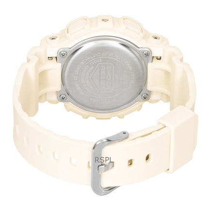 Orologio da donna Casio G-Shock analogico digitale in resina a base biologica con quadrante color crema al quarzo GMA-S140-7A 200M