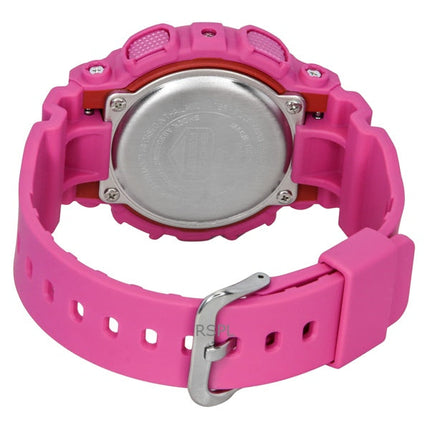 Orologio Casio G-Shock analogico digitale in resina a base biologica con quadrante rosa al quarzo GMA-S140PP-4A 200M da donna