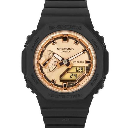 Casio G-Shock Analog Digital Resin Strap Rose Gold Dial Quartz GMA-S2100MD-1A 200M Orologio da donna