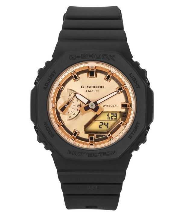 Casio G-Shock Analog Digital Resin Strap Rose Gold Dial Quartz GMA-S2100MD-1A 200M Orologio da donna