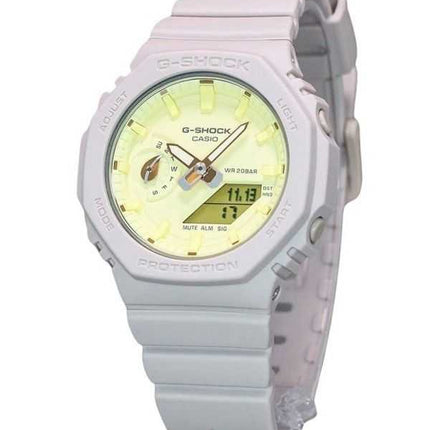 Casio G-Shock Nature&#39;s Colour Series Analog Digitale Quadrante Giallo Quarzo GMA-S2100NC-4A 200M Orologio da Donna