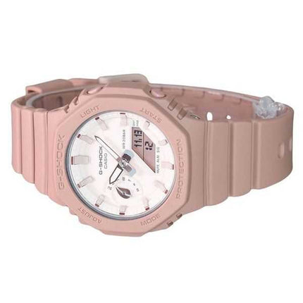 Casio G-Shock Nature&#39;s Colour Series Analog Digital Bio Based Resina Quadrante Rosa Quarzo GMA-S2100NC-4A2 Orologio da Donna