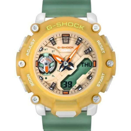Orologio da donna Casio G-Shock analogico digitale traslucido con cinturino in resina al quarzo GMA-S2200PE-5A 200M