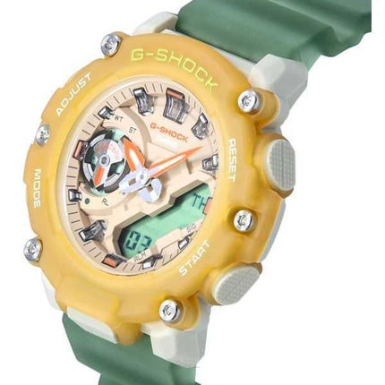 Orologio da donna Casio G-Shock analogico digitale traslucido con cinturino in resina al quarzo GMA-S2200PE-5A 200M