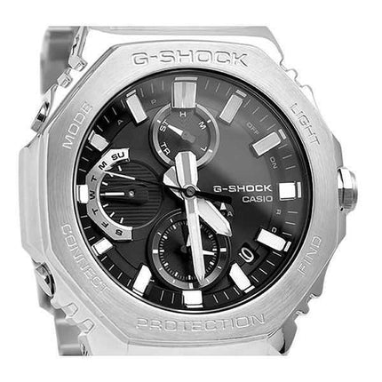 Casio G-Shock Full Metal Analog Chronograph Smartphone Link Quadrante Nero Tough Solar GMC-B2100D-1A 200M Orologio da Uomo