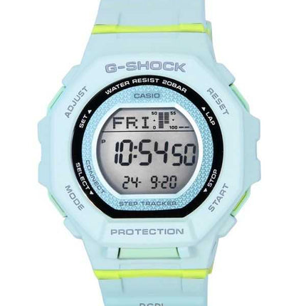 Casio G-Shock G-Squad Digital Smartphone Link Orologio da donna al quarzo in resina a base biologica verde chiaro GMD-B300-3 200