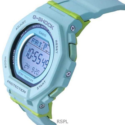 Casio G-Shock G-Squad Digital Smartphone Link Orologio da donna al quarzo in resina a base biologica verde chiaro GMD-B300-3 200