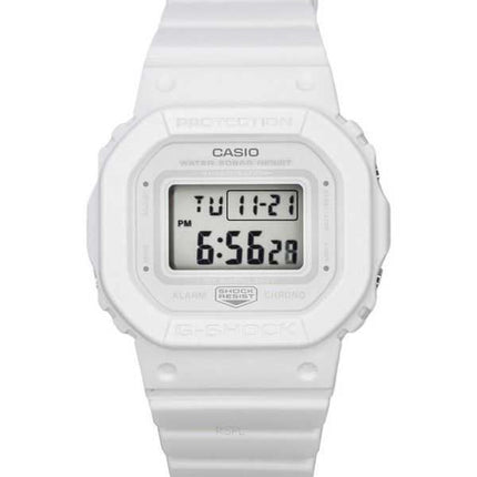 Orologio da donna Casio G-Shock digitale con cinturino in resina bianca quadrante bianco al quarzo GMD-S5600BA-7 200M