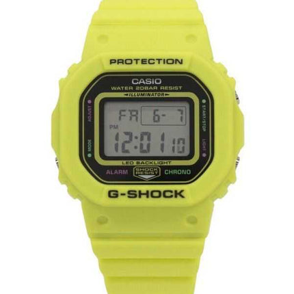 Casio G-Shock Energy Pack Series Orologio da donna con cinturino in resina bio-based giallo digitale al quarzo GMD-S5600EP-9 200