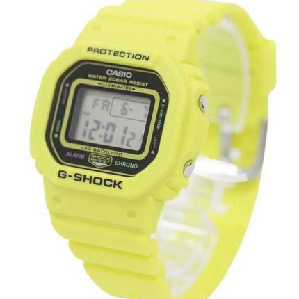 Casio G-Shock Energy Pack Series Orologio da donna con cinturino in resina bio-based giallo digitale al quarzo GMD-S5600EP-9 200