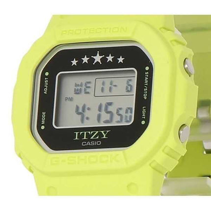 Casio G-Shock ITZY Collaboration Digital Green Bio-Based Resin Strap Quartz GMD-S5610IT-3 200M Orologio da donna