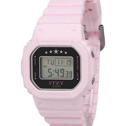 Casio G-Shock ITZY Collaboration Digital Rosa Cinturino in Resina Bio-Based Quarzo GMD-S5610IT-4B 200M Orologio da Donna