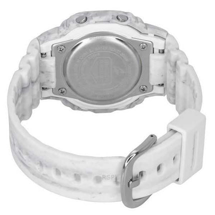 Casio G-Shock Digital Bianco Cinturino in Resina Bio-Based Tough Solar GMS-S5600RT-7 200M Orologio da Donna