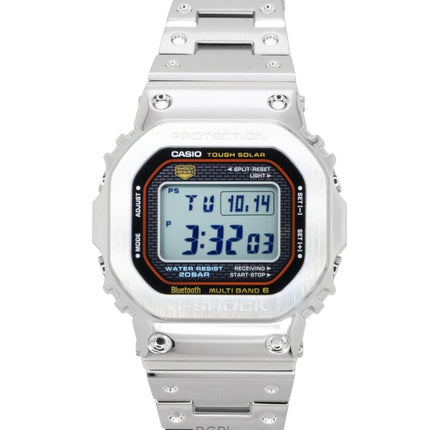 Orologio da uomo Casio G-Shock Full Metal Digital Smartphone Link in acciaio inossidabile solare GMW-B5000D-1C 200M