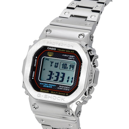 Orologio da uomo Casio G-Shock Full Metal Digital Smartphone Link in acciaio inossidabile solare GMW-B5000D-1C 200M