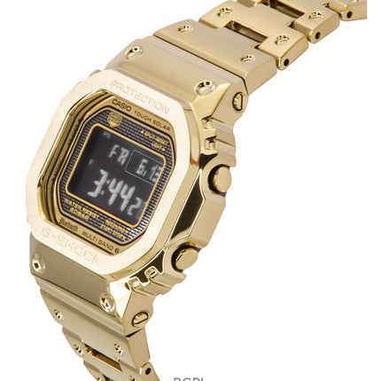 Orologio da uomo Casio G-Shock Full Metal Digital Smartphone Link in acciaio inossidabile con energia solare GMW-B5000GD-9 200M