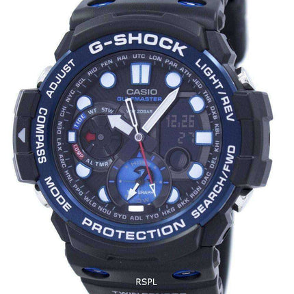 Casio G-Shock GULFMASTER Sensore gemellato Luna Data Tide Grafico GN-1000B-1A GN1000B-1A Orologio da uomo