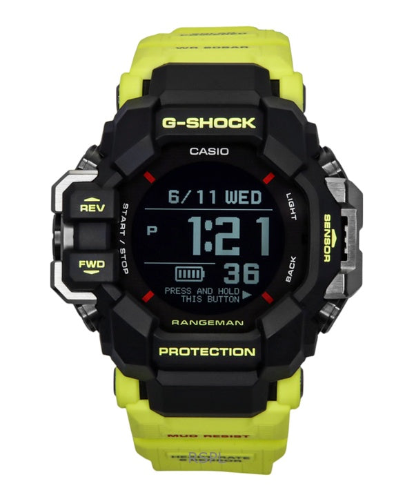 Orologio Casio G-Shock Master of G–Land Rangeman Digital Smartphone Link Solar GPR-H1000RY-1A9 200M da uomo