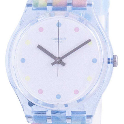 Orologio al quarzo da donna GS159 con cinturino in silicone a quadrante bianco Bordujas