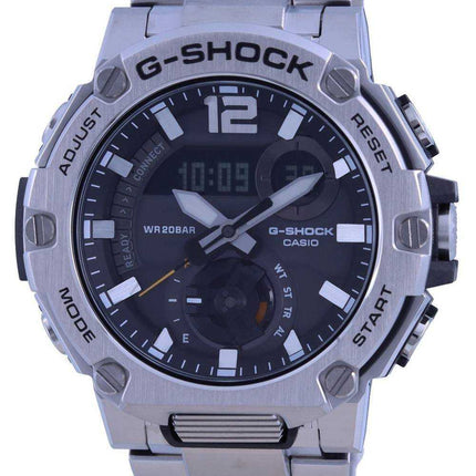 Orologio da uomo Casio G-Shock G-Steel Tough Solar Mobile Link analogico digitale GST-B300E-5A GSTB300E-5 200M