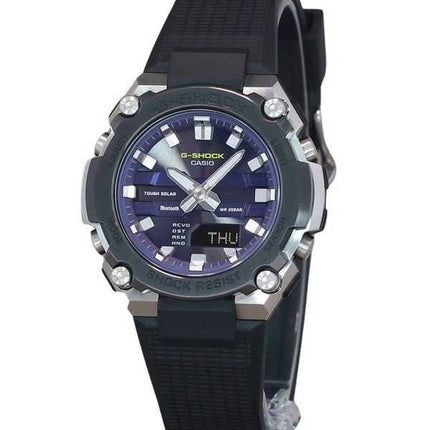 Orologio da uomo Casio G-Shock G-Steel analogico digitale per smartphone Bluetooth quadrante blu solare GST-B600A-1A6 200M