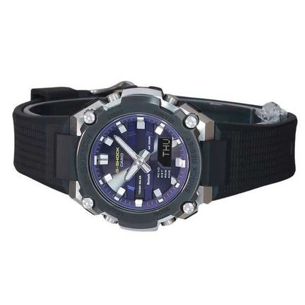 Orologio da uomo Casio G-Shock G-Steel analogico digitale per smartphone Bluetooth quadrante blu solare GST-B600A-1A6 200M