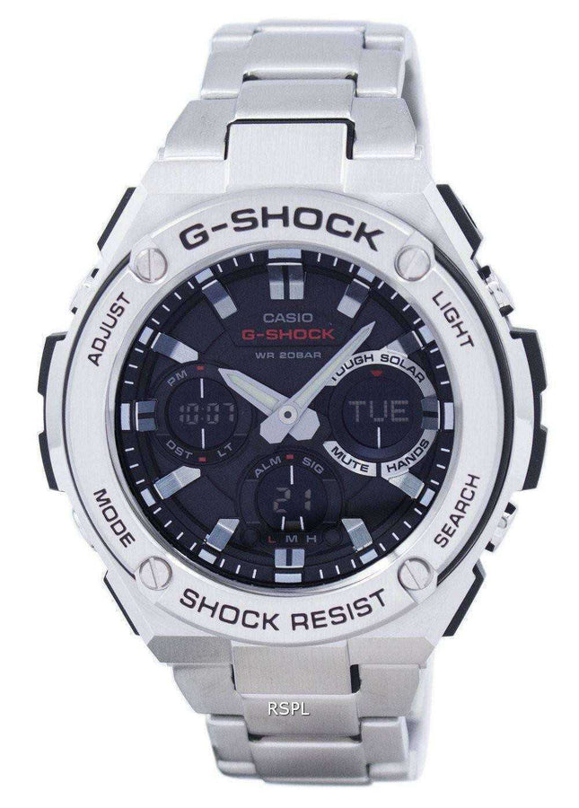 Orologio da uomo Casio G-Shock G-STEEL analogico-digitale World Time GST-S110D-1A GSTS110D-1A