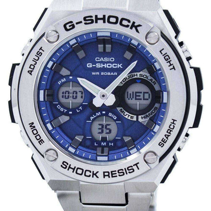 Casio G-Shock Resistente agli urti solari 200M GST-S110D-2A. Orologio da uomo