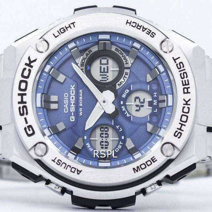 Casio G-Shock Resistente agli urti solari 200M GST-S110D-2A. Orologio da uomo