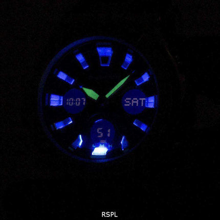 Orologio da uomo Casio G-Shock GST-S130C-1A Illuminatore analogico digitale al quarzo 200M