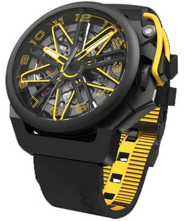Orologio da uomo Mazzucato Rim GT reversibile cronografo doppio quadrante automatico GT1-YL