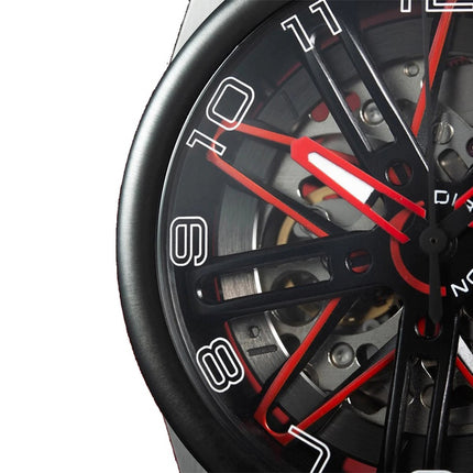 Orologio da uomo Mazzucato RIM GT con cronografo reversibile quadrante scheletrato automatico GT2-RD