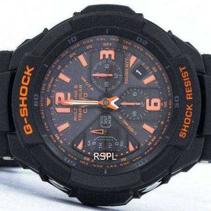 Orologio da uomo Casio G-Shock Multi Band 6 Tough Solar World Time GW-3000B-1A