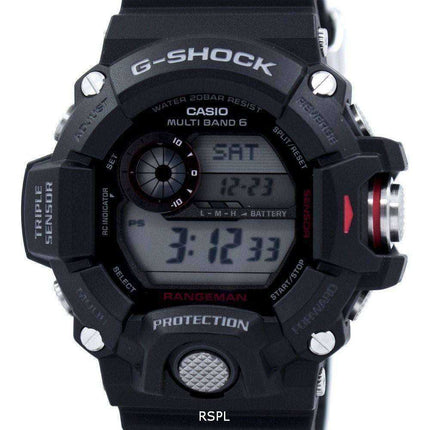 Orologio da uomo Casio Rangeman G-Shock Triple Sensor Atomic GW-9400-1 GW9400-1