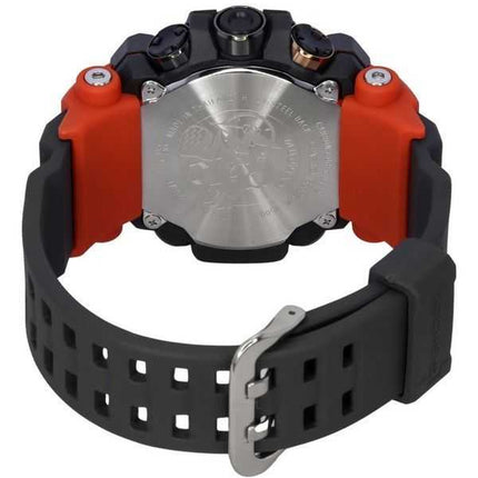 Orologio da uomo Casio G-Shock Mudman Master Of G-Land digitale arancione e cinturino in resina nera solare GW-9500-1A4 200M