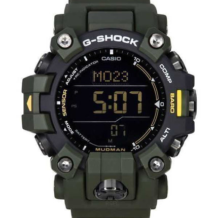 Orologio da uomo Casio G-Shock Mudman Master Of G-Land cinturino in resina verde digitale solare GW-9500-3 200M
