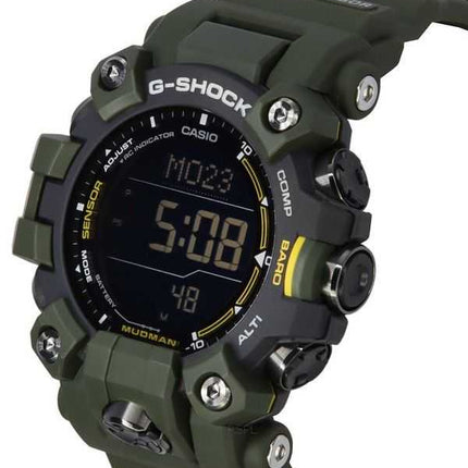 Orologio da uomo Casio G-Shock Mudman Master Of G-Land cinturino in resina verde digitale solare GW-9500-3 200M