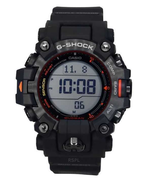 Casio G-Shock Master Of G-Land Mudman Digital Bio-Based Resin Strap Solar GW-9500MEC-1 Orologio da uomo 200M