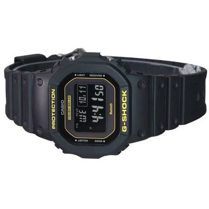 Orologio da uomo Casio G-Shock Caution giallo digitale con collegamento mobile cinturino in resina solare GW-B5600CY-1 200M