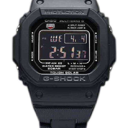Casio G-Shock GW-M5610BC-1JF MULTI BAND 6 Resistente orologio da uomo solare