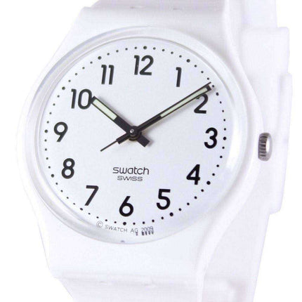 Orologio unisex Swatch Originals Just White Swiss Quartz GW151