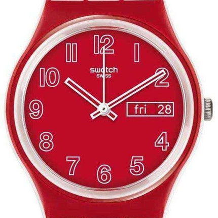 Orologio unisex Swatch Originals Poppy Field Quartz GW705